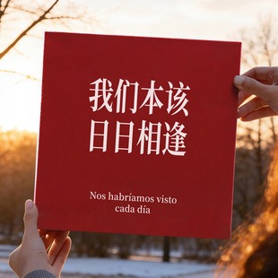 PoemsForYou原创聂鲁达诗歌相册大容量收纳册生日礼物女新年礼物