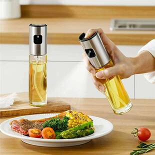 Glass Oil Sprayer for Cooking Olive Spray Mister for Salad B