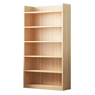 畅瑞实木书架置物架落地家用书柜