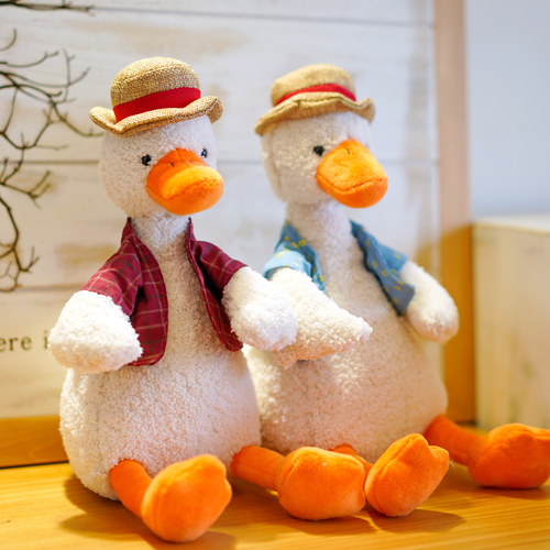 毕业季加油鸭公仔丑萌网红鸭鸭子