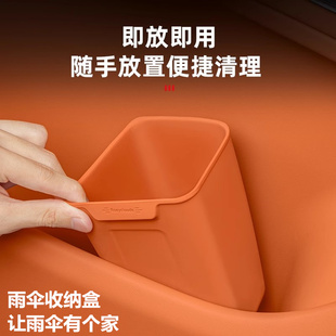 6XT4汽车车门雨伞桶收纳盒置储物桶改装 凯迪拉克车载垃圾桶CT4
