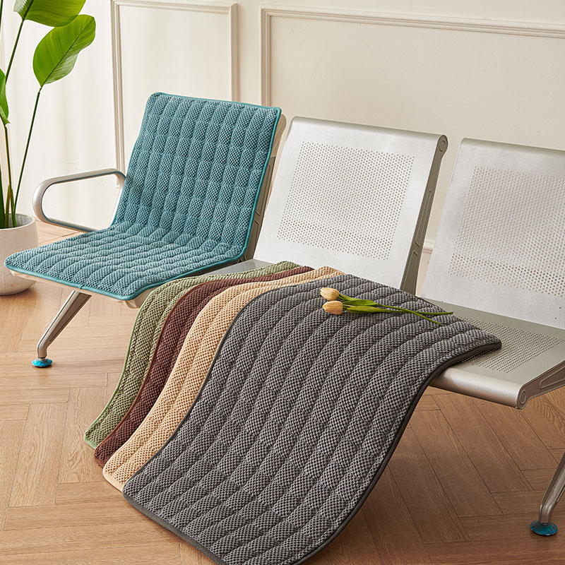 不锈钢连排椅垫三人位公共坐垫