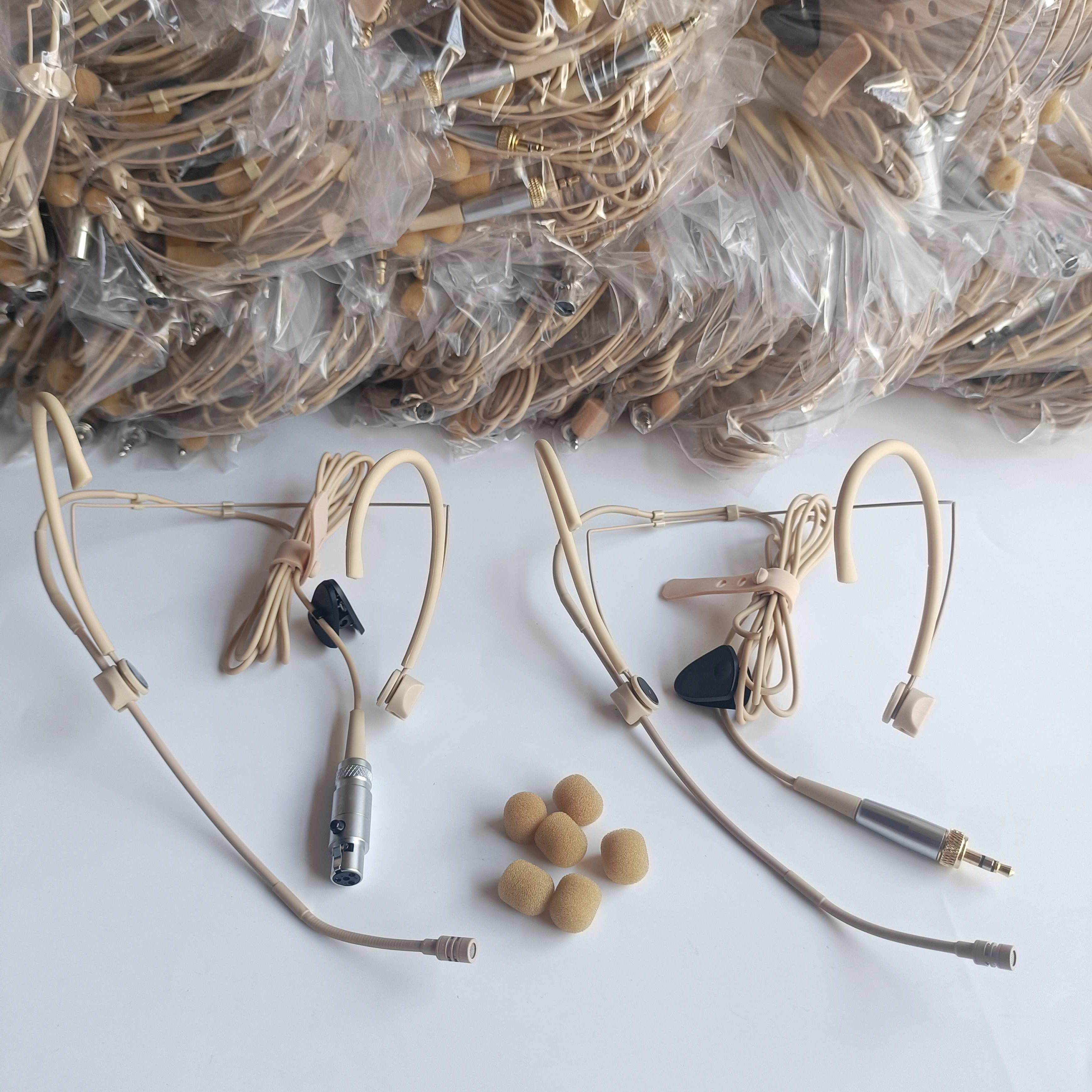 适用咪寶舒耳尔AMS无线腰包肉肤色头戴麦克风耳麦话筒线耳挂架子