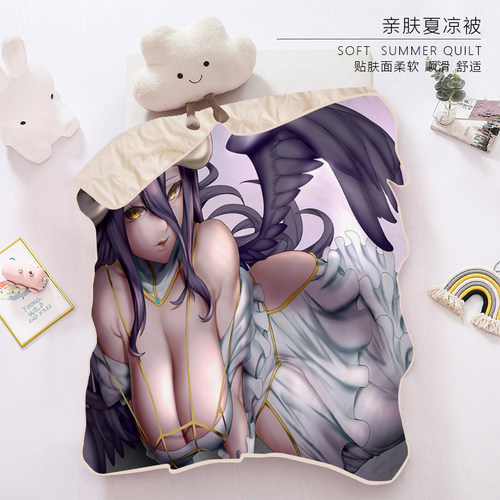 空调被卡通动漫Overload亲肤超轻为夏凉被夏被150x200