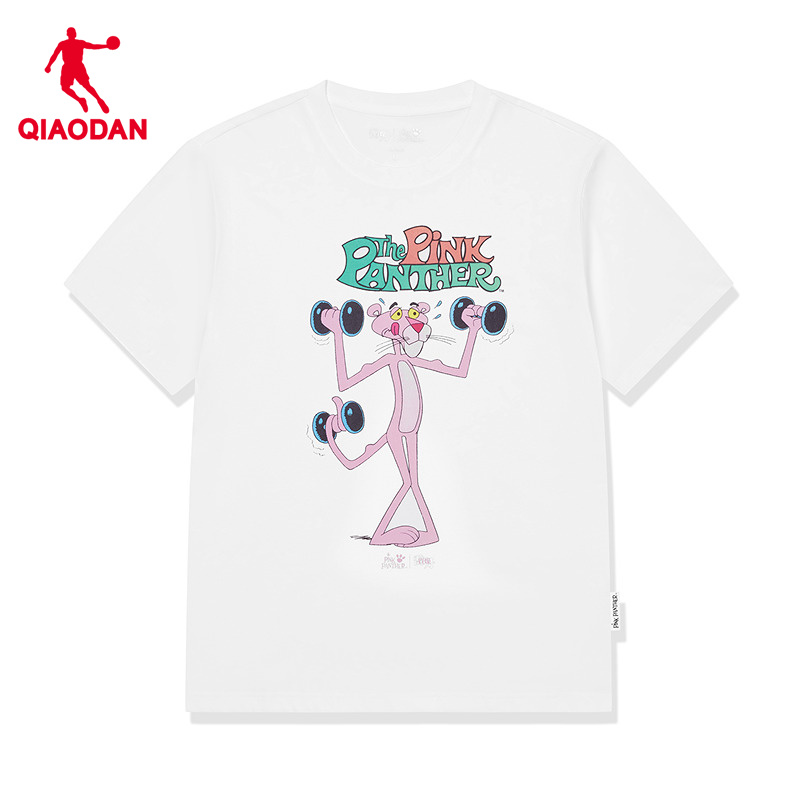 乔丹粉红豹联名款短袖T恤