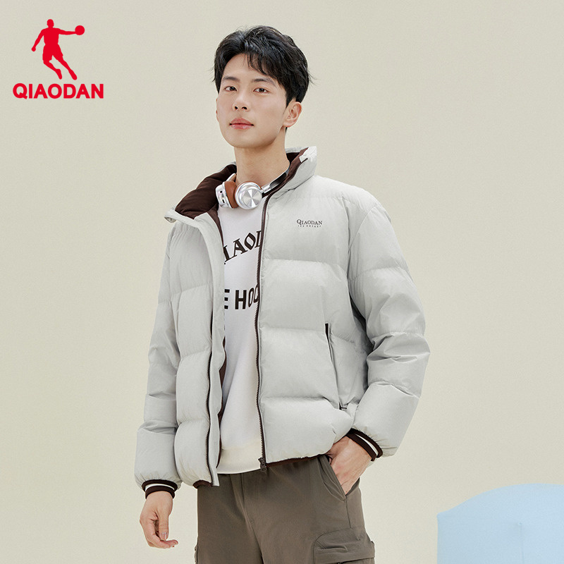 乔丹泡芙羽绒服商场款防静电