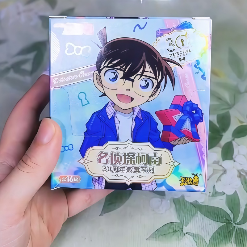 卡游 名侦探柯南30周年徽章常规系列 正版周边马口铁谷子胸章吧唧