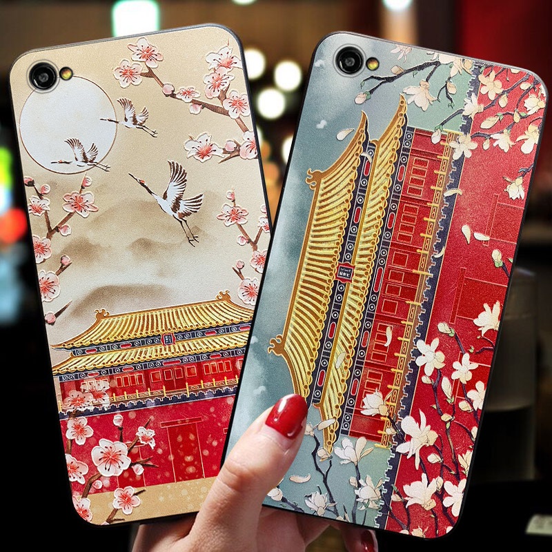 上新了故宫vivox9i手机壳中国风vivox9s女潮x9plus全包防摔x9s磨砂软壳vivo硅胶宫廷复古splus套男限量版网红