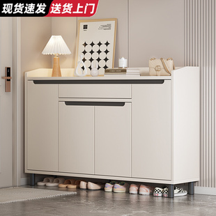 柜家用门口室内靠墙玄关柜一体大容量储物收纳柜鞋 入户实木芯鞋 架