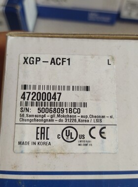 XGP-ACF1 GRL-TR4 K3P-07AS XGQ-TR4A GRL-TR2A韩国LS模块现货