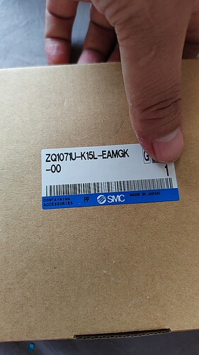 ZQ1071U-K15L-EAMGK-00  ZQ1101U-K15L-EAMG-00 SMC真空发生器