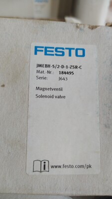 JMEBH-5/2-D-1-ZSR-C费斯托184495/MN1H-5/3B-D-2-C费斯托159697