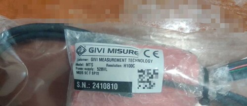 H100C压铸机磁栅尺GIVI磁栅尺意大利磁栅尺MTSH100CFSP72