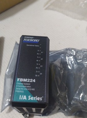 FBM224福克斯波罗模块DCS卡件全新原包装现货原装正品