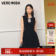 亮片装 Vero Moda奥莱连衣裙女2025秋冬新款 饰领口收腰A字短裙裙子