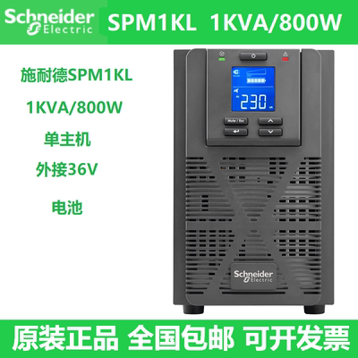 UPS不间断电源APC施耐德SPM1KL长效机SP1KL监控机房1000VA 800W