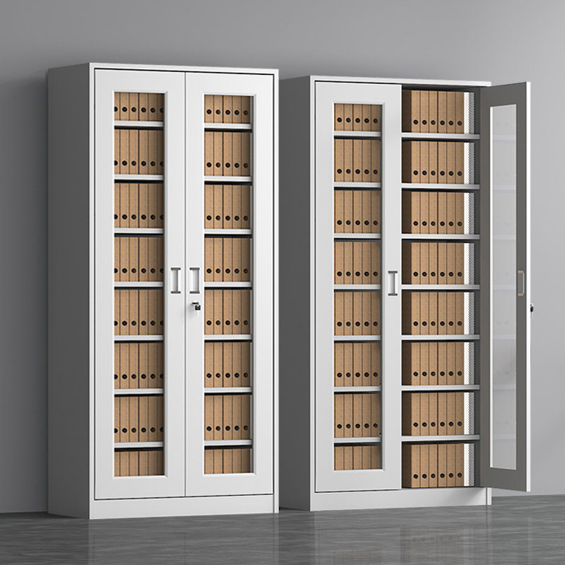 会计财务凭证柜钢制文件资料合同档案柜办公室铁皮图纸储物柜