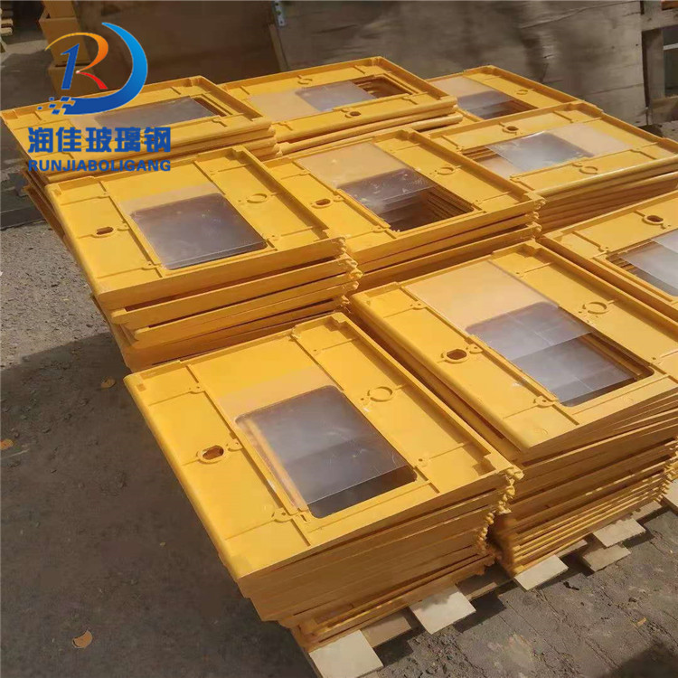 玻璃钢模压燃气表箱420*320*220 SMC玻璃钢仪表箱 现货