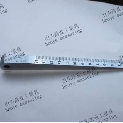 斜度规0.2-4 0.3-4 楔形塞尺0. 锥形尺 斜塞尺0.5-10 1-15 0.4-6