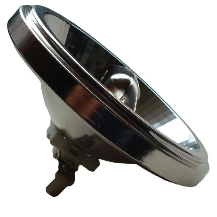 AR111-24&deg;豆胆灯杯可调光卤素灯12V50W G5.3 AR111旋压反射罩