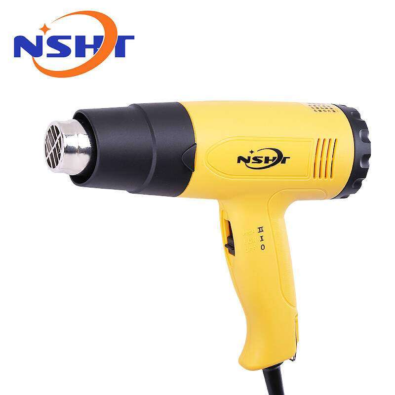 工业级1600W调温热风枪 数显汽车贴膜烤枪烘枪热吹风机塑料焊枪