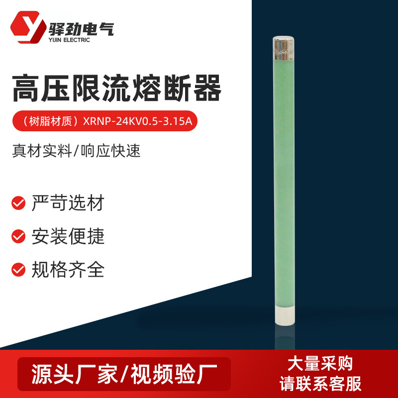 高压限流熔断器(树脂材质)XRNP-24KV0.5-3.1高压限流熔断器