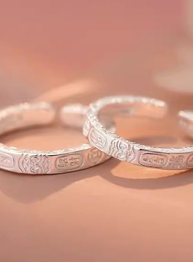 气质高级戒指文艺999独特复古