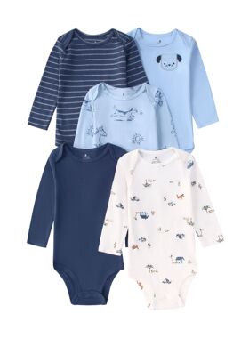 5pc Children's kids baby clothing for infants  long jumpsuit