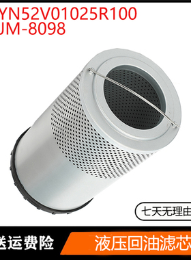 挖掘机配件适用SK250-10 SK260-10 SK200-10液压回油滤芯 JM-8098