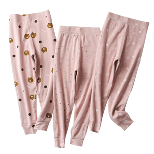 儿童双层秋冬保暖裤宝宝加绒加厚棉裤女童高腰加绒裤男童打底裤子