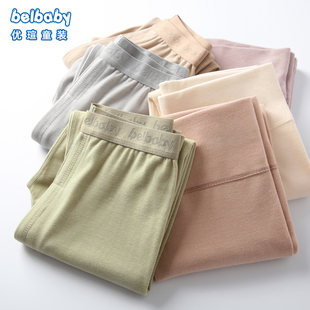 儿童保暖裤德绒冬棉裤男童薄款秋裤女童加厚打底裤宝宝高腰磨毛裤