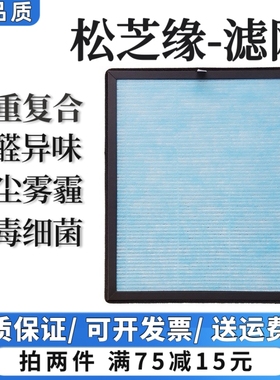 适用松芝缘空气净化器过滤网YC-363/393除甲醛异味粉尘抗病菌滤芯