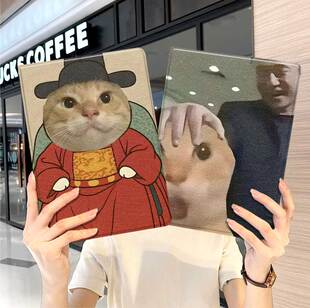 蜘蛛耄耋哈基米ipad10保护套pro2024款 11寸5苹果air7平板mini6壳4迷你3适用2三折2020带笔槽8第9代2021九2018