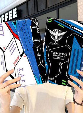 高达ipad10保护套pro2024款11寸5苹果air6平板mini7壳4迷你3适用2三折1带笔槽2018九8第9代2020个性创意2021