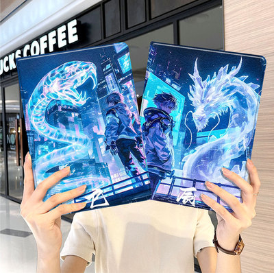 十二生肖华为平板matepad11保护套5s壳air12科幻v8pro外壳8荣耀9m6带笔槽x8小米76三折5pro适用6s红米se2024