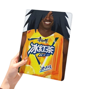 恶搞梅西科比ipad10保护套pro2024款11寸5苹果air6平板mini7壳4迷你3适用2三折1带笔槽2018九8第9代2020周边