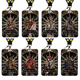 苏丹的游戏卡套饭卡校园卡身份证保护套公交卡学生水卡证件小卡片套工作证工牌证件套校牌挂绳二次元男生周边