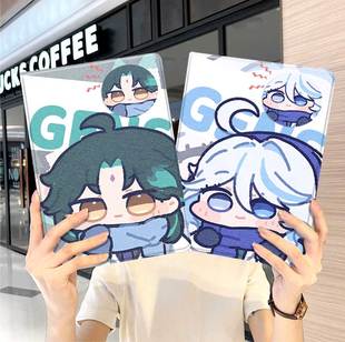 原神ipad10保护套pro2024款 11寸5苹果air7平板mini6壳4迷你3适用2三折2020带笔槽8第9代2021周边2018魈芙宁娜