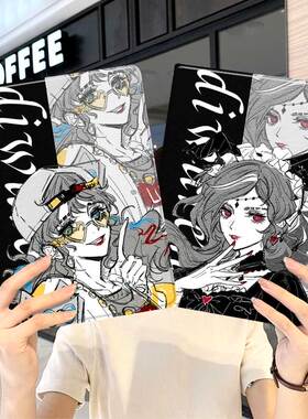 第五人格ipad10保护套pro2024款11寸5苹果air7平板mini6壳4迷你3适用2三折2020带笔槽8第9代2021拉拉队员2018