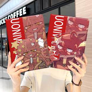 CH国拟五常ipad10保护套pro2024款11寸5苹果air7平板mini6壳4迷你3三折2020带笔槽8第9代2021卡通周边2018女