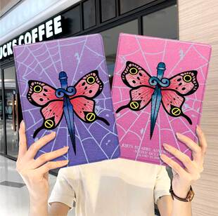 jojo的奇妙冒险ipad10保护套pro2024款11寸5苹果air7平板mini6壳4迷你3适用2三折2020带笔槽8第9代2021卡通男