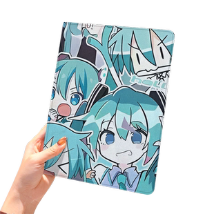 世界计划ipad10保护套pro2024款11寸5苹果air6平板mini7壳4迷你3适用2三折1带笔槽2018九8第9代2020初音未来