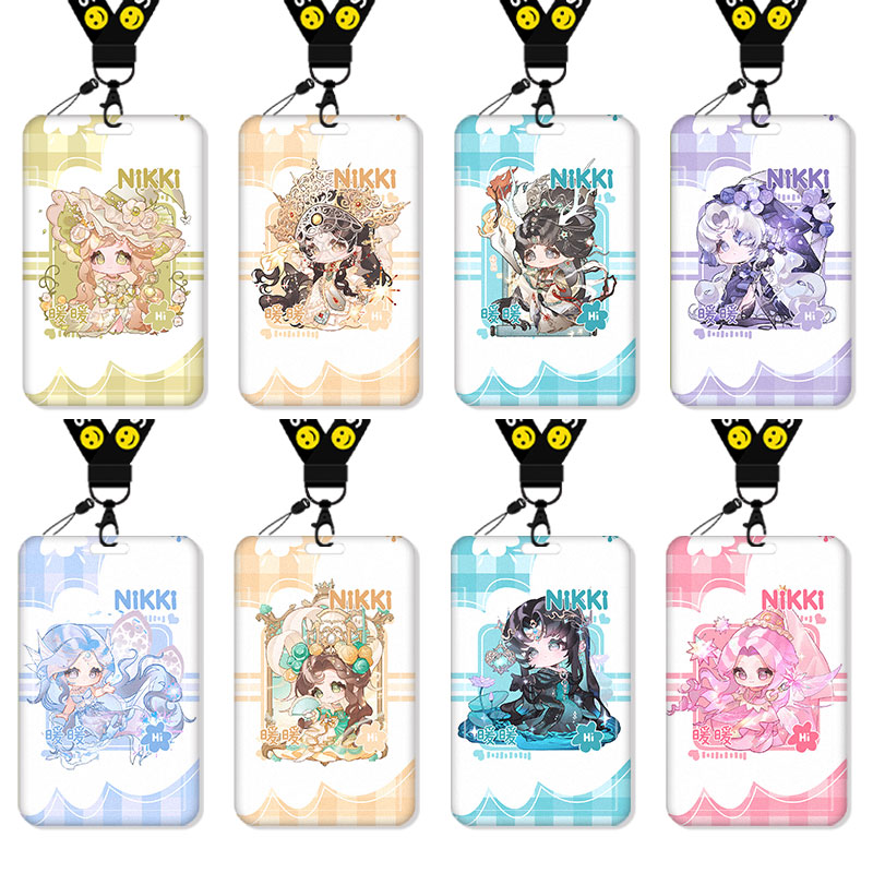 无限暖暖伊赞之土卡套高颜值饭卡校园卡保护套公交卡学生水卡证件小卡片套工作证工牌证件套校牌挂绳防丢周边