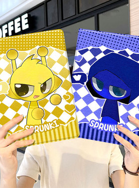 节奏盒子ipad10保护套pro2024款11寸5苹果air7平板mini6壳4迷你3适用2三折带笔槽8第9代2020联名2018周边2021