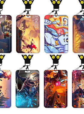 死亡细胞卡套饭卡校园卡公交卡学生水卡证件工作证工牌证件套校牌钥匙扣带挂绳挂脖工作牌DEADCELLS重生细胞