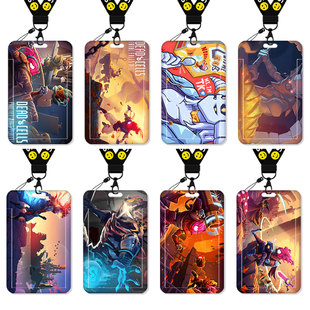 死亡细胞卡套饭卡校园卡公交卡学生水卡证件工作证工牌证件套校牌钥匙扣带挂绳挂脖工作牌DEADCELLS重生细胞