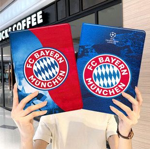 拜仁穆勒凯恩2020款 ipad10保护套pro2018苹果mini6外套ipod9迷你4壳air5适用2平板3带笔槽十6第8代三折九足球