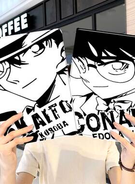 名侦探柯南基德ipad10保护套pro2024款11寸5苹果air7平板mini6壳4迷你3三折2020带笔槽8第9代2021女2018新一