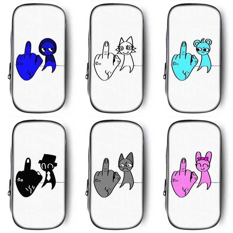 节奏盒子sprunki笔袋小学生铅笔盒2025年新款温达网红爆款文具袋初中生笔盒学生文具盒儿童男女生男孩子抽象