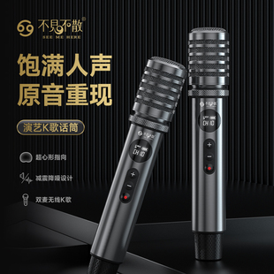 不见不散D5 D6 D8 S3 流浪者k歌音响话筒无线麦克风原装麦克风